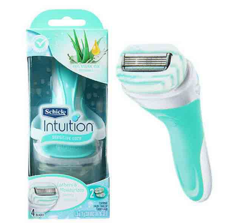 Schick 4 Intuition Plus Razor 1pc.