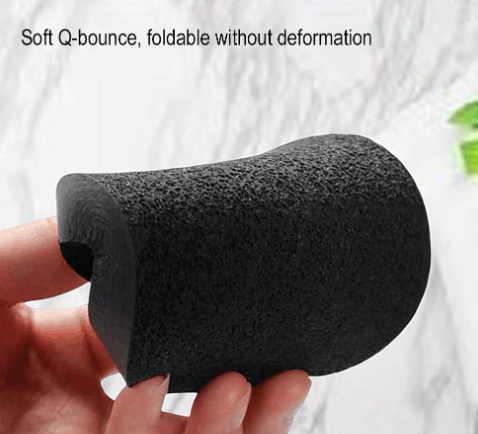 Bamboo Charcoal Face Wash Sponge Thickened Large Sponge Deep Down Cleansing Of Facial Pores Synthetic Sponge