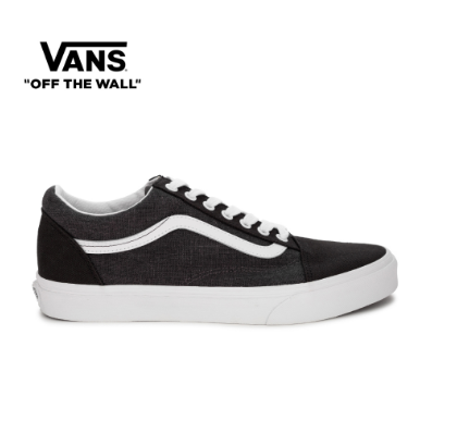 Vans Old Skool Summer Linen Black Sneakers For Men