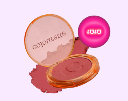 Colourette Colourbounce Jelly-to-Powder Blush in Tutu [Ultra-pigmented, Lightweight, Long-weight]