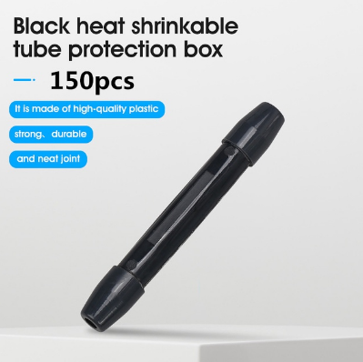 150pcs Single mode Fiber Optic Fusion Protection Round Box for Drop Cable Optic Fiber Fused