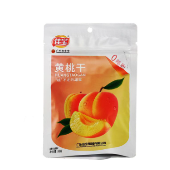 Jiabao Yellow Peach Dried Fruit 80g