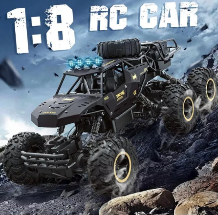 RC Car 1/16 Alloy 4WD Monster Truck Crawler 40MHz climbing Car 4x4 Bigfoot Remote Coontrol Model