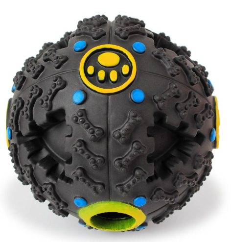 Interactive Dog Toy Ball Dog Tooth Cleaning Toy Dog And Cat Molar Ball Puppy Leaking Ball Chew