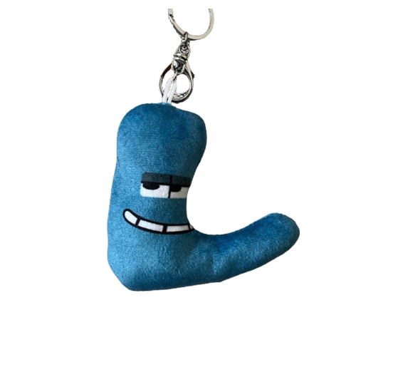10cm Alphabet Lore Plush Pendant Doll Baby Educational Toy Home Decor Xmas Gift L