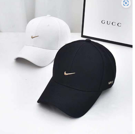 Nk Baseball Cap Side Standard Korean Version of the Face Small Sunscreen Sunshade Cap