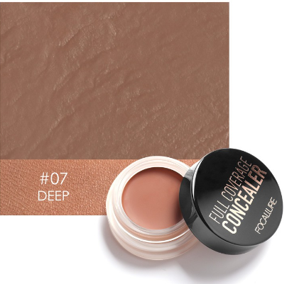 FOCALLURE 7Colors Waterproof Face Concealer Full Coverage Matte Smooth Cream Base Lasting Oil Control Dark Circles Scar Acne Skin Face