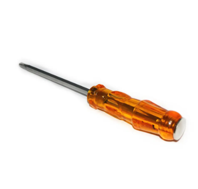STANDARD Trans.Ylw. Dual ScrewDriver flat/phillips 4inch High Quality Hardware Tools (SD0383)