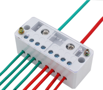 Single Phase 2-in 4 / 8 /12/16 Outgoing Terminal Box Household Distribution Box Junction Box Terminal Block 220 V Junction Box fj6
