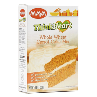Maya Think Heart Whole Wheat Carrot Cake Mix 230g