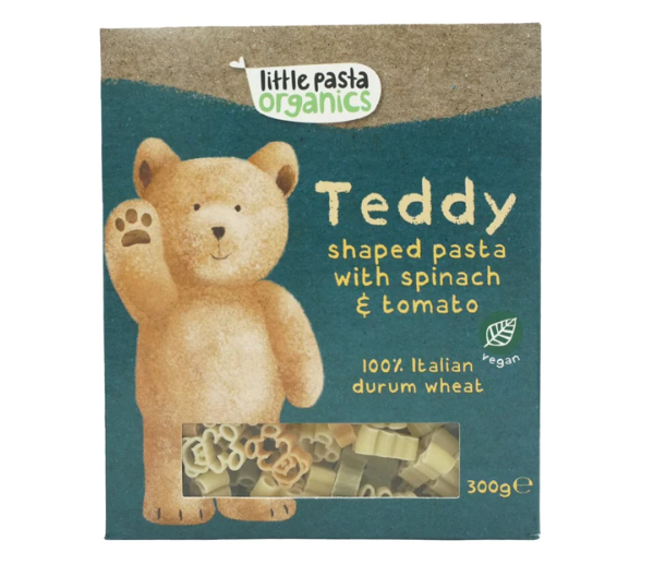 Little Pasta Organics Teddy Bear Shaped  Pasta 300g