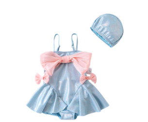 Girls One-Piece Swimsuit 2023 New Style Children's Suit Baby Swimming Pool Training Breathable Summer