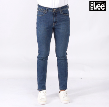 Stylistic Mr. Lee Men's Basic Denim Stretchable Pants Super Skinny Mid Waist 150111 (Medium Shade)