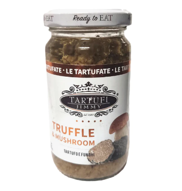 Tartufi Jimmy Truffle & Porcini Mushroom Sauce 180g (No Preservatives, Halal)