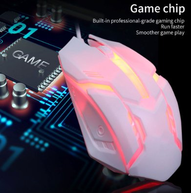 USB Wired Gaming Mouse High Configuration With Backlight For PC and Laptop