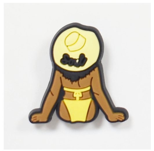 Summer Beach Holiday Series Shoes Charms Decoration Shoe Charm for Kids and Adult Soft PVC Clog Button Decorations B6