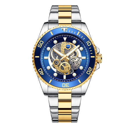 Original Luxury Fashion Hollow Business Quartz Men's Watch Waterproof Luminous Men's Stainless Steel Watch M3