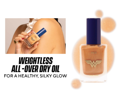 Vice Cosmetics Wonder Woman Golden Goddess Body Oil