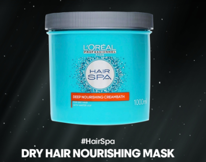 LOreal Professionnel Hair Spa Deep Nourishing Creambath (Hair Mask For Dry Hair) 1L