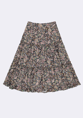 YKL0243 - BENCH  Women's Tiered Skirt