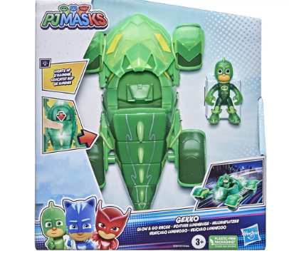 PJ Masks Glow and Go Tech Racer Gekko Racer