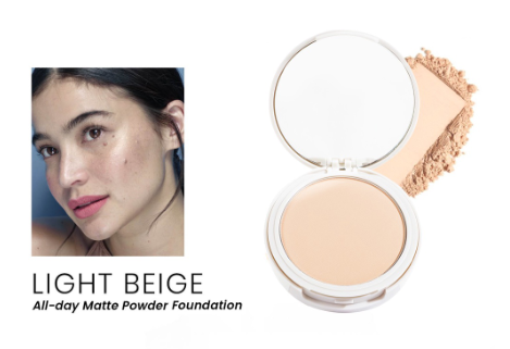 blk cosmetics daydream all-day matte powder foundation light beige