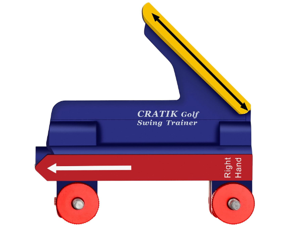 Golf Swing Trainer - Swing Training Aid Direction Guides - Improve Swing Accuracy | Master Swing Consistency | Improve Stability - Golf Grip Trainer Simulators for Beginners and Pro