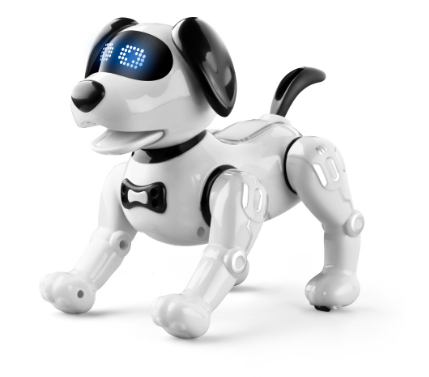 IBliver Remote Control Robot Dog Toy for Kids, Programmable Robotic Puppy, Smart Interactive Stunt Robot Dog Toy for Kids 2-8 Year Gifts