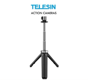 TELESIN Mini Desktop Extendable Monopod Tripod for Action Cameras GoPro, Insta360, etc GP-MNP-092-X