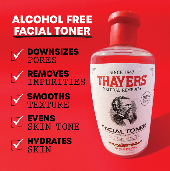 Thayers Witch Hazel Rose Petals Facial Toner 89ml