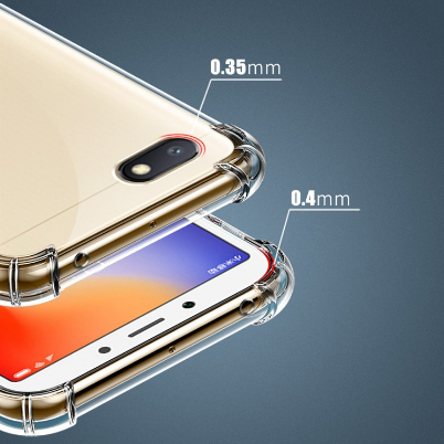 Airbag Shockproof Clear Case For REDMI 6A 7A 8A 9A NOTE 7 7PRO NOTE 8 8PRO NOTE 9S 9PRO POCO X3