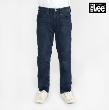 Stylistic Mr. Lee Men's Basic Denim Pants for Men Trendy Skinny Mid Waist 147656-U (Dark Shade)
