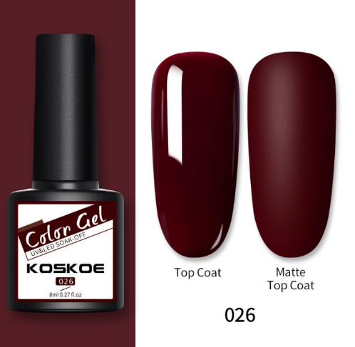 8ML Gel Polish Set Nail Polish Nude Color Gel Nail Gel Polish Soak Off UV Gel Nail Art