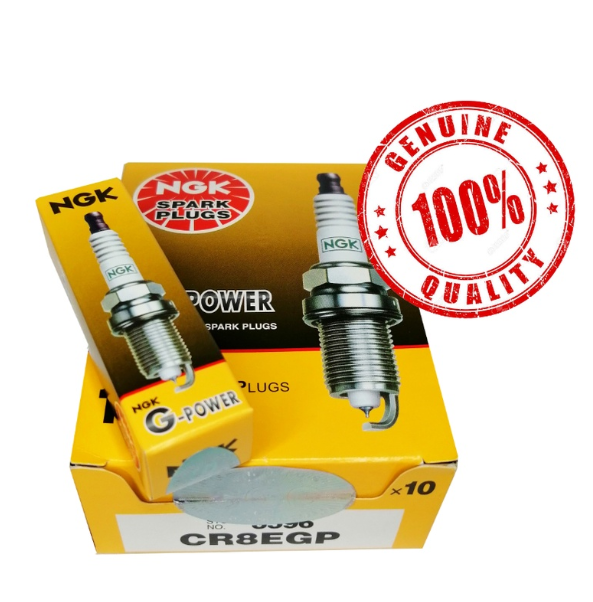 NGK G-POWER Platinum Spark Plug (CR8EGP) 100% Original