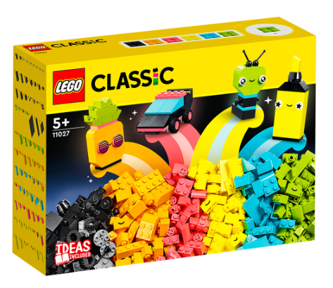 Lego 11027 Classic Creative Neon Fun 333 pcs Building Blocks