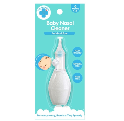 Tiny Buds Nasal Cleaner Anti Backflow  6 Months & Up