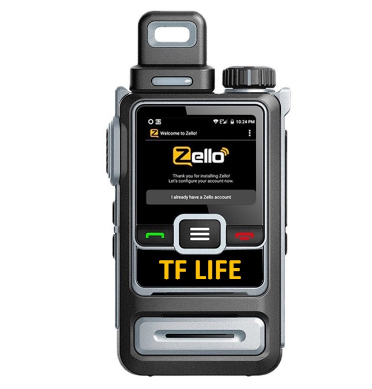 TF LIFE Brand Walkie-Talkie 002 ZELLO Platform Global Outdoor 5000 Km National Card 4G