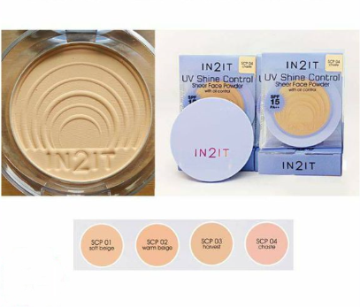 IN2IT Uv Shine Control Sheer Face Powder Make-up 01-SCP