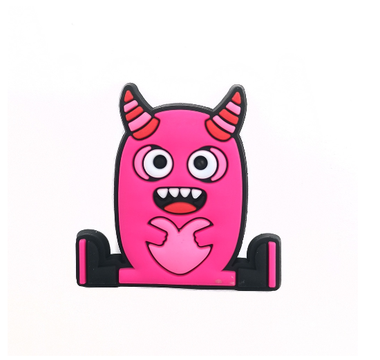 Cute Heart Crocs Charms Mike Wazowski Jibbits Charm Pin Monster University Jibits Crocks for Women Shoes Accessories M14