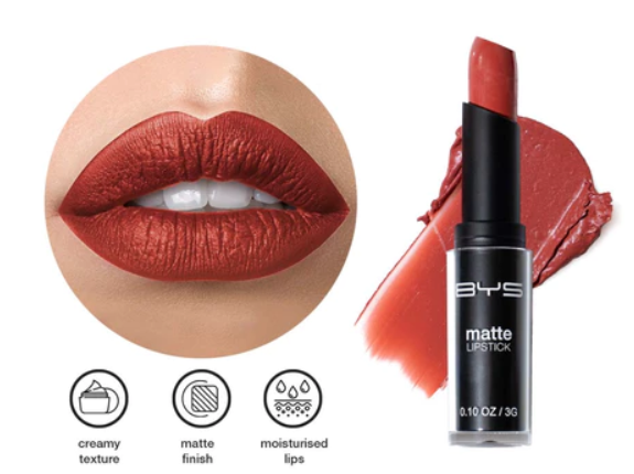 BYS Matte Lipstick in Salsa