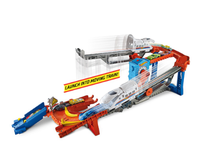 Hot Wheels City Stunt Train Express