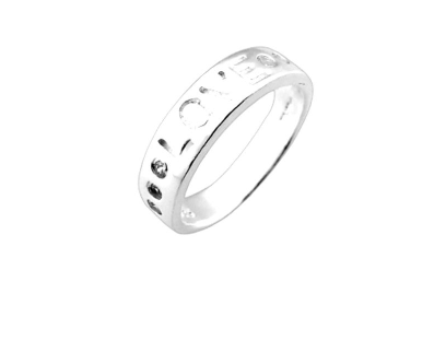 Unisilver 925 Sterling Silver Unisex Band Ring