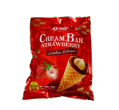 Coco Creambar Strawberry 300g
