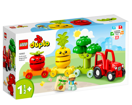 Lego 10982 Duplo Fruit and Vegetable Tractor 19 pcs Building Blocks