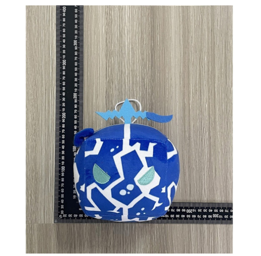 Blox Fruits Plush Toys Blox Fruits Game Peripheral Fruit Leopard Print Box Plush Toy Purple Box Doll B7