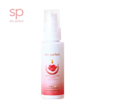 Skin Perfect Marine Collagen & Rose Night Cream 60ml