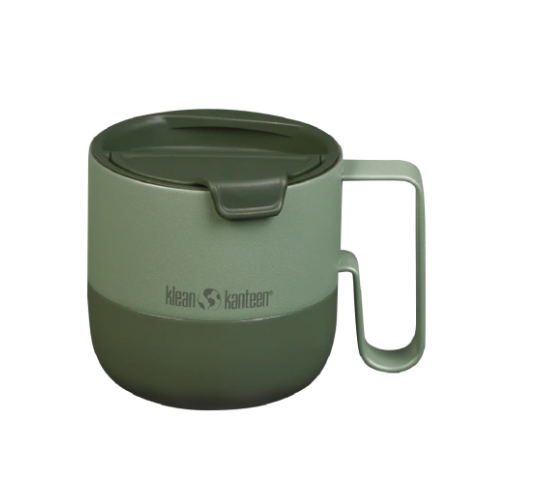 Klean Kanteen Insulated Drinkware Rise Lowball with Flip Lid 14oz, Sea Spray