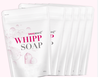 Snailwhite Whipp Soap 5+1 Free Promo