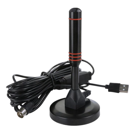 Digital Antenna With USB Power Amplifier Strong Signal 1080P 4K Tv Channels 130 Miles Signal Range