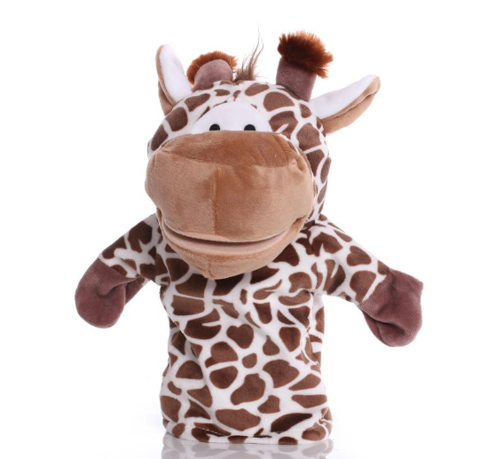 Animal Hand Puppet Cartoon Plush Toys Educational Pretend Telling Story Doll Kid Gifts 011